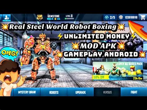 steel robot boxing mod apk|real steel boxing champions unlimited money.